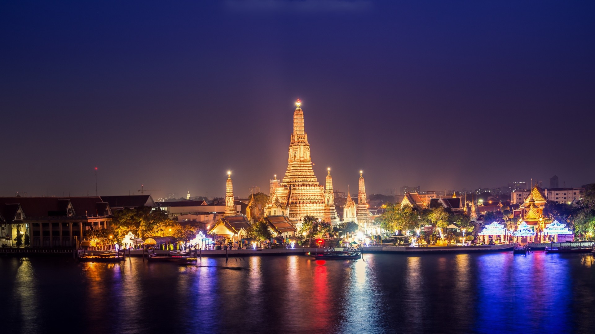 bangkok thailandia tramonto