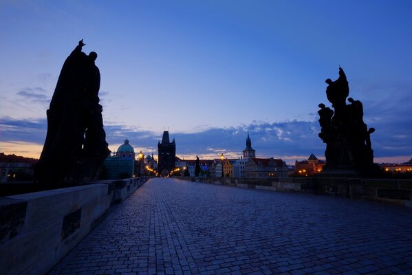 Capital vespertina de Praga