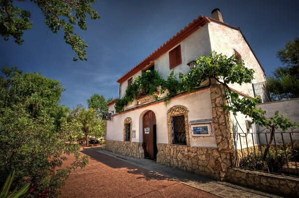 Süßes spanisches Haus in Valencia