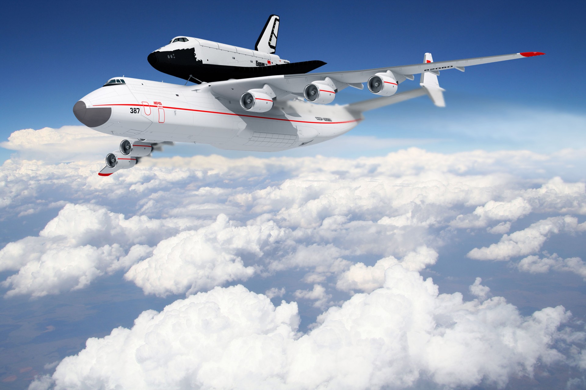 tempête nuages avion vol