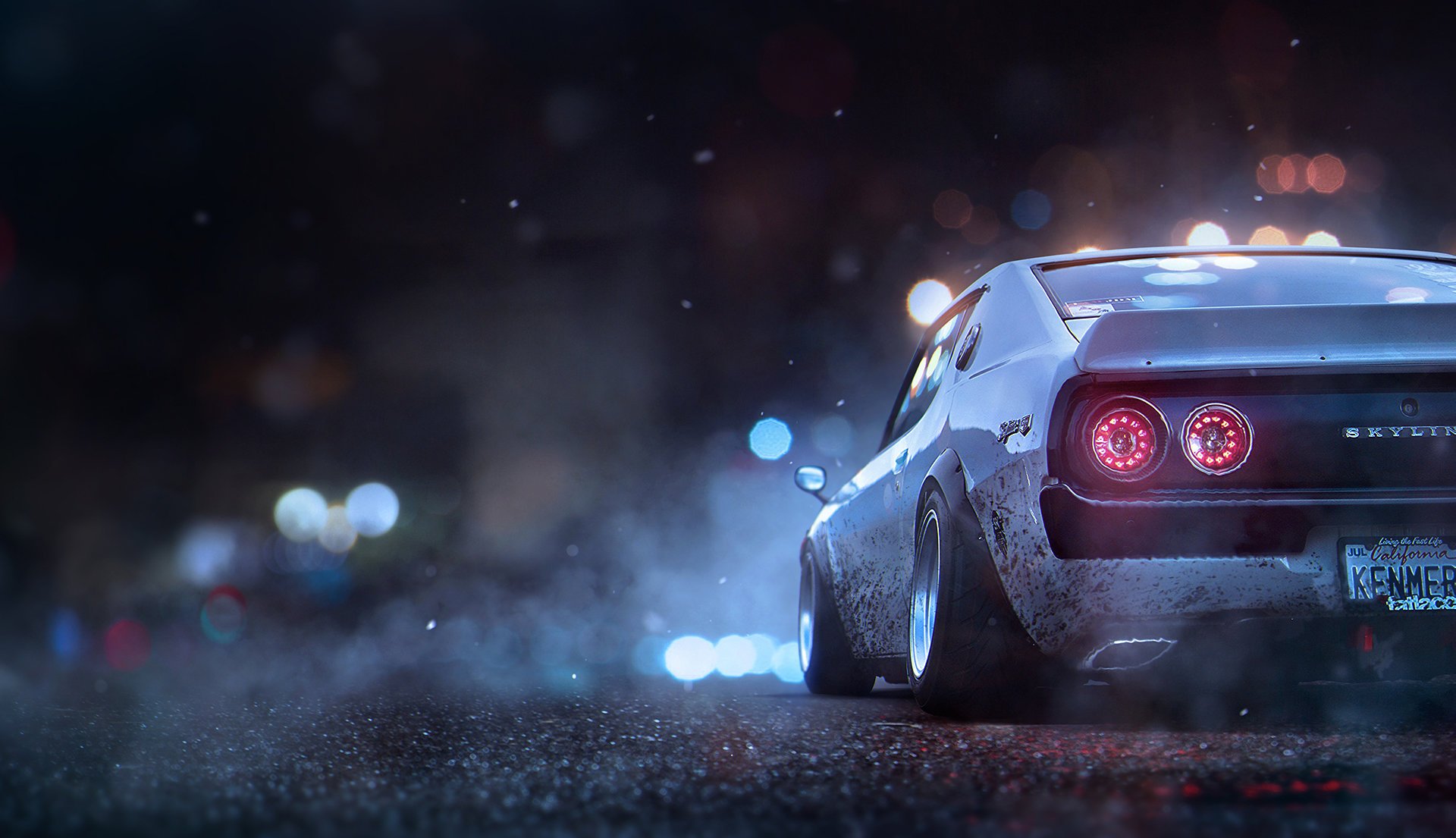 nissan skyline konzept-künstler bei ea ghost games khyzyl salim spielkunst