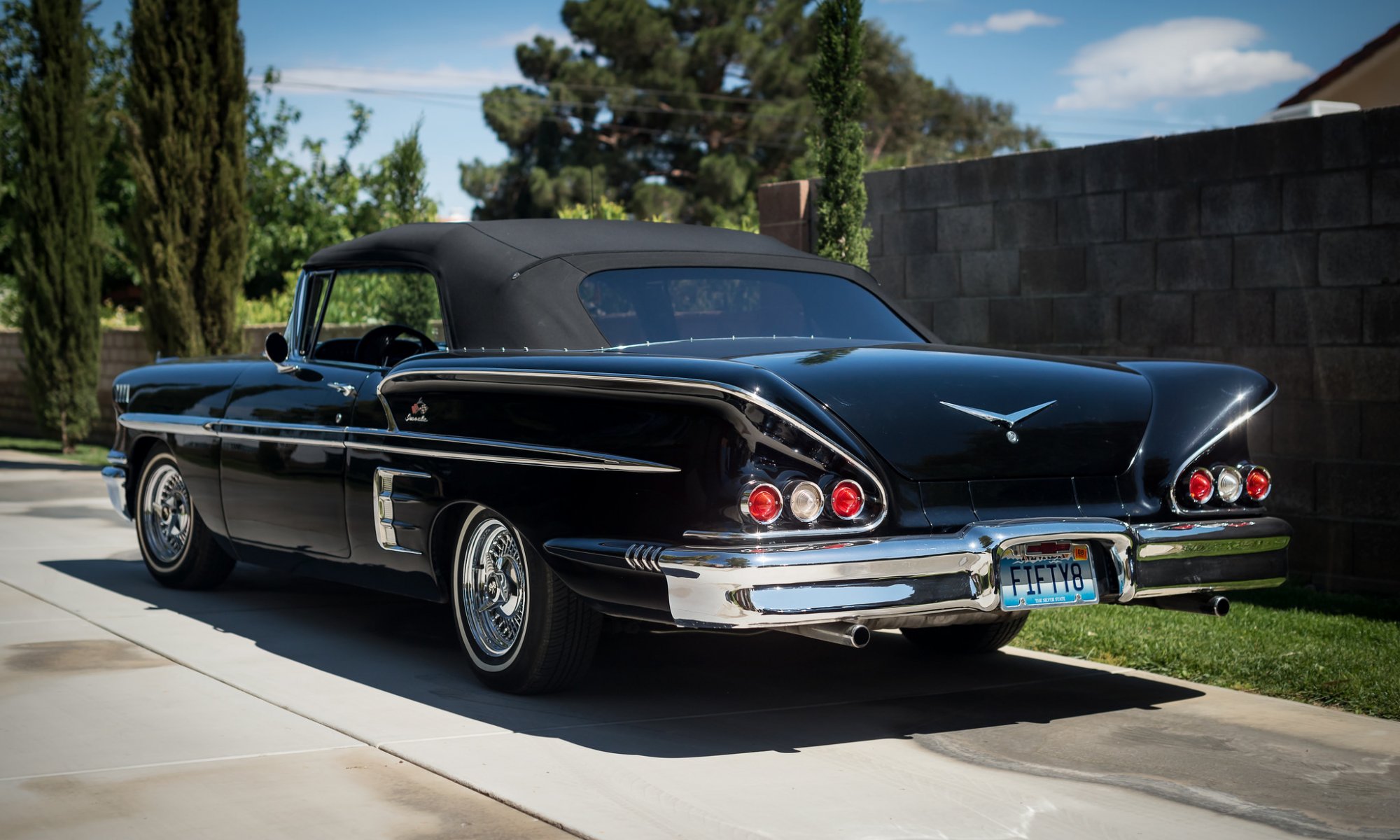 chevrolet chevrolet 1958 impala classique rétro