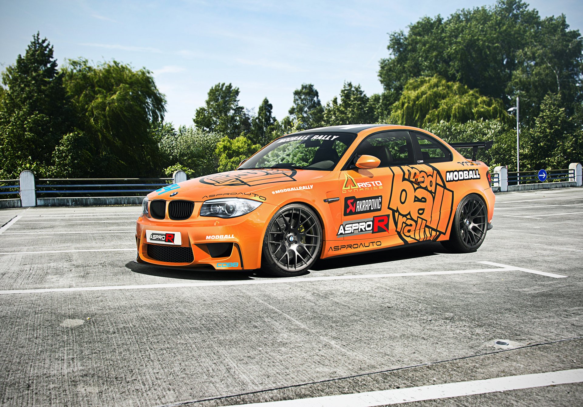 bmw 1m auto auto-tapeten