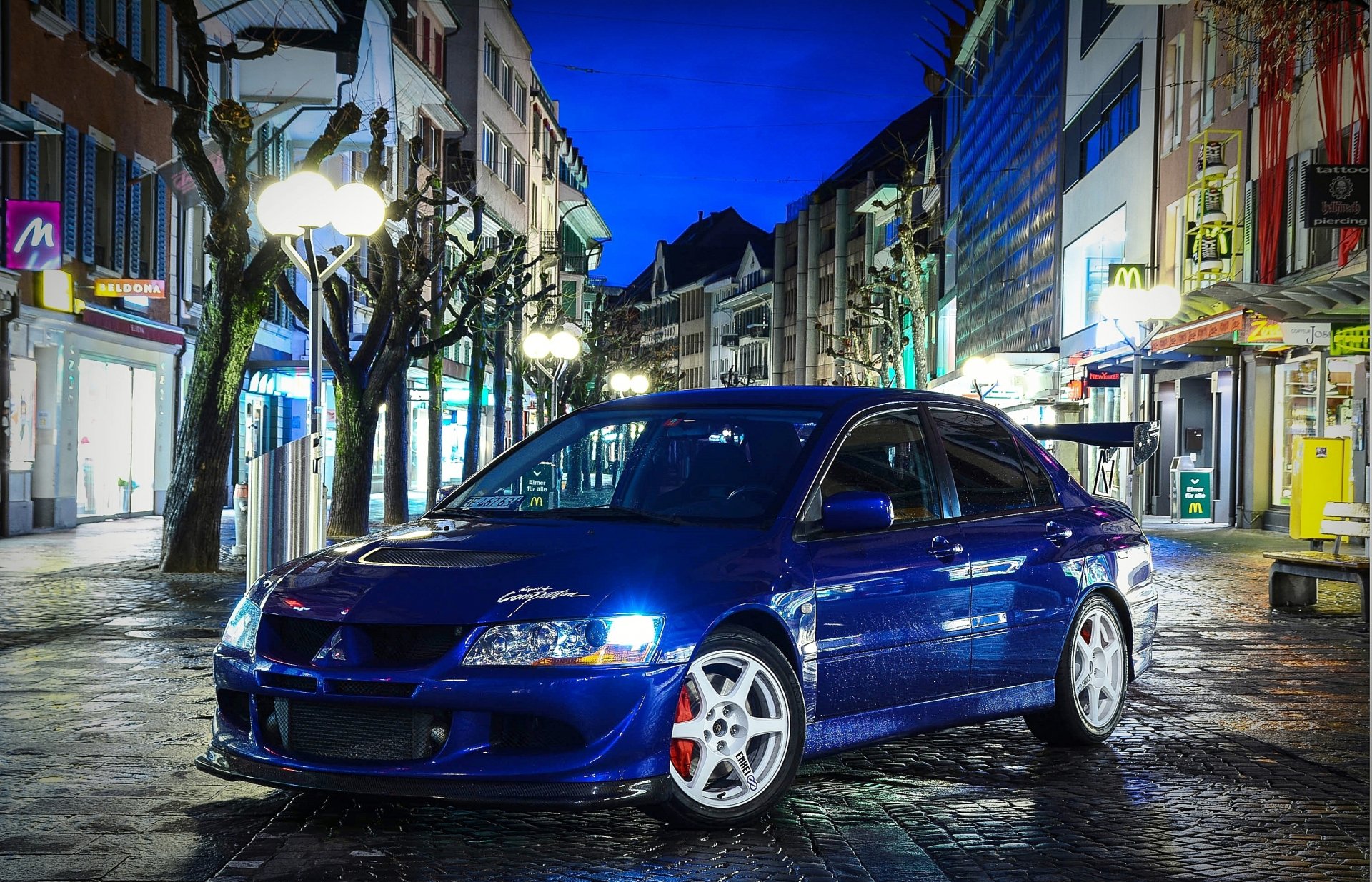 mitsubishi professions evolution jdm style mitsubishi lancer evolution blue