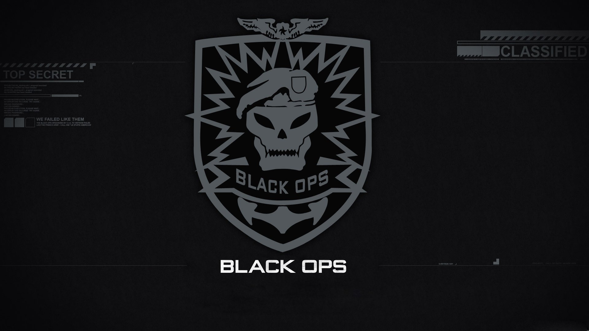 call of duty black ops cod crâne béret dessin emblèmes logos