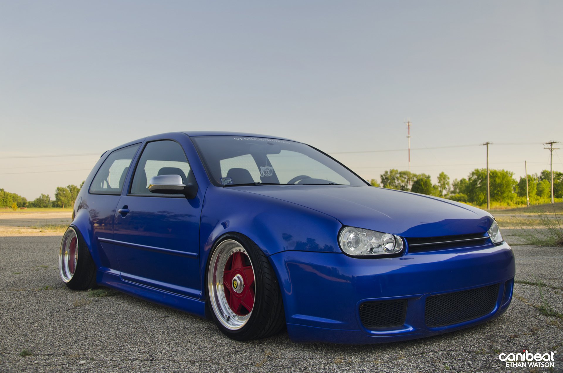 vw golf r32 stance golf iv volkswagen