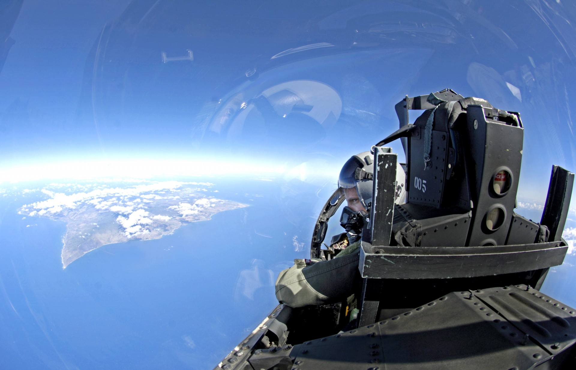 aereo cabina aviatore cielo