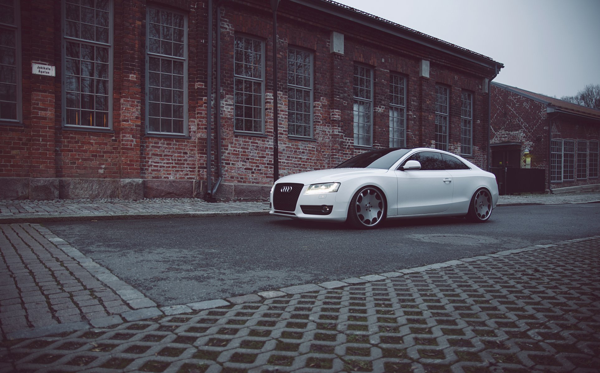 audi s5 biały