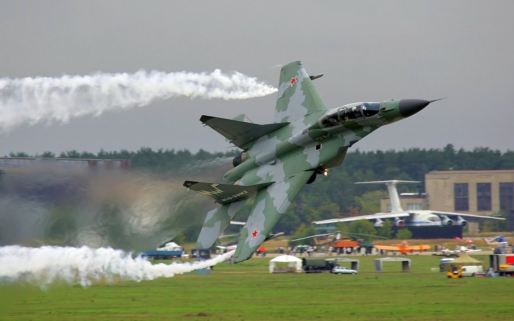 mig 29m air show spettacolo