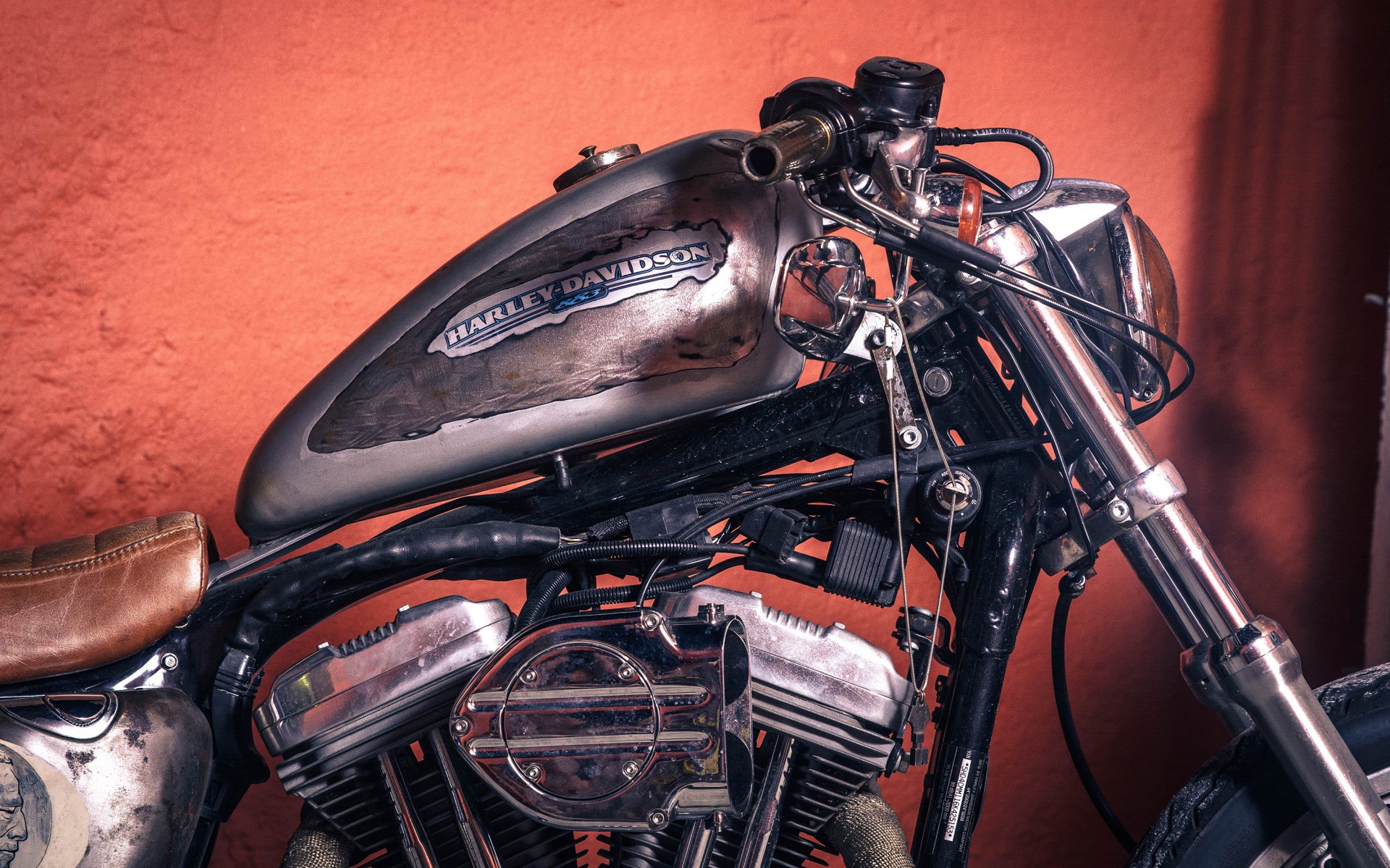 harley-davidson chopper annata moto