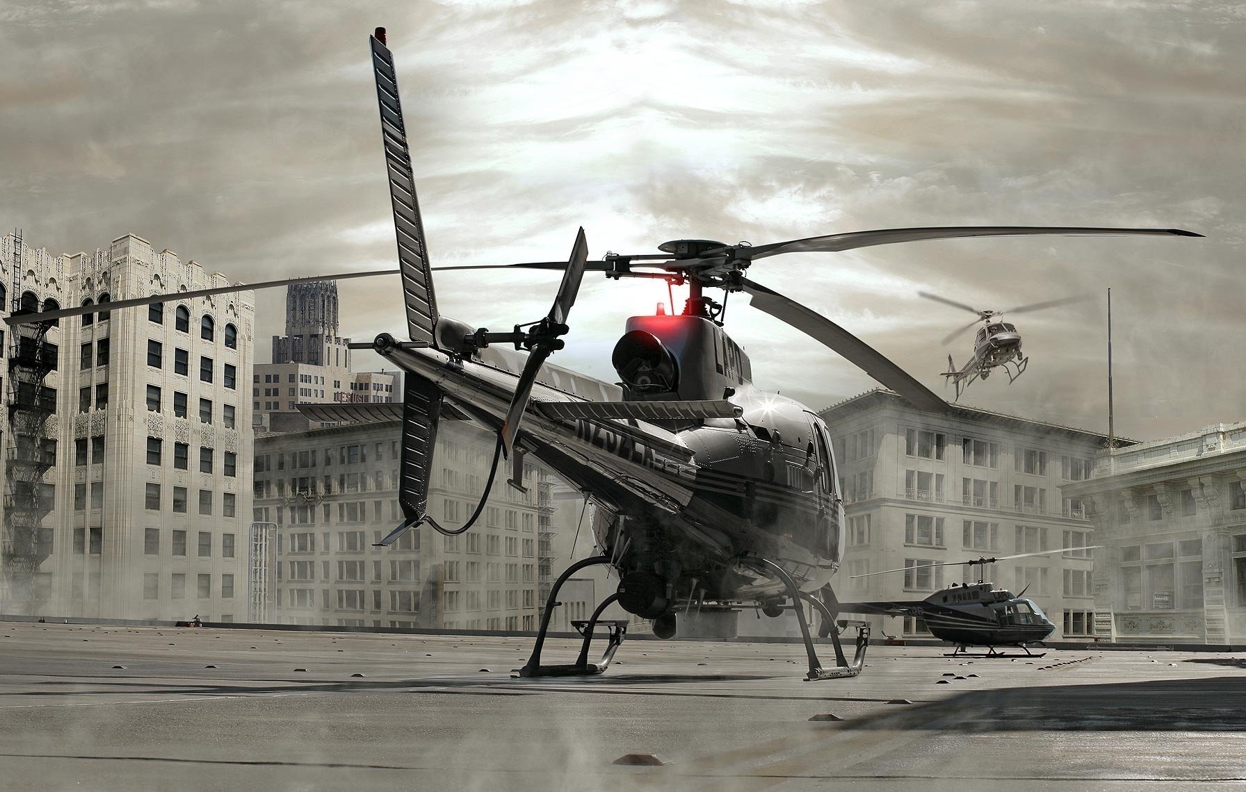 helicopter iron steel air transport city air transport