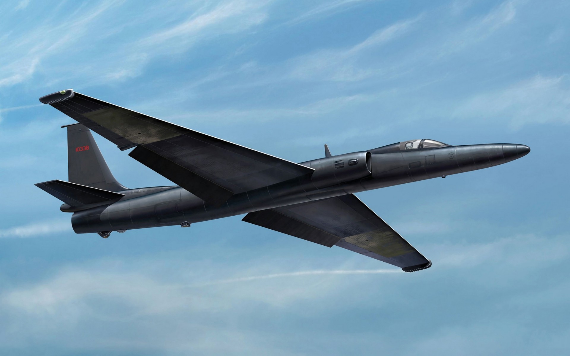 u-2 aereo art lockheed u-2r