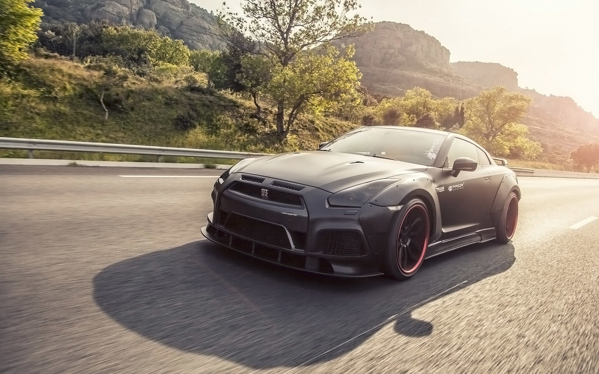 nissan gt-r diseño tuning en movimiento