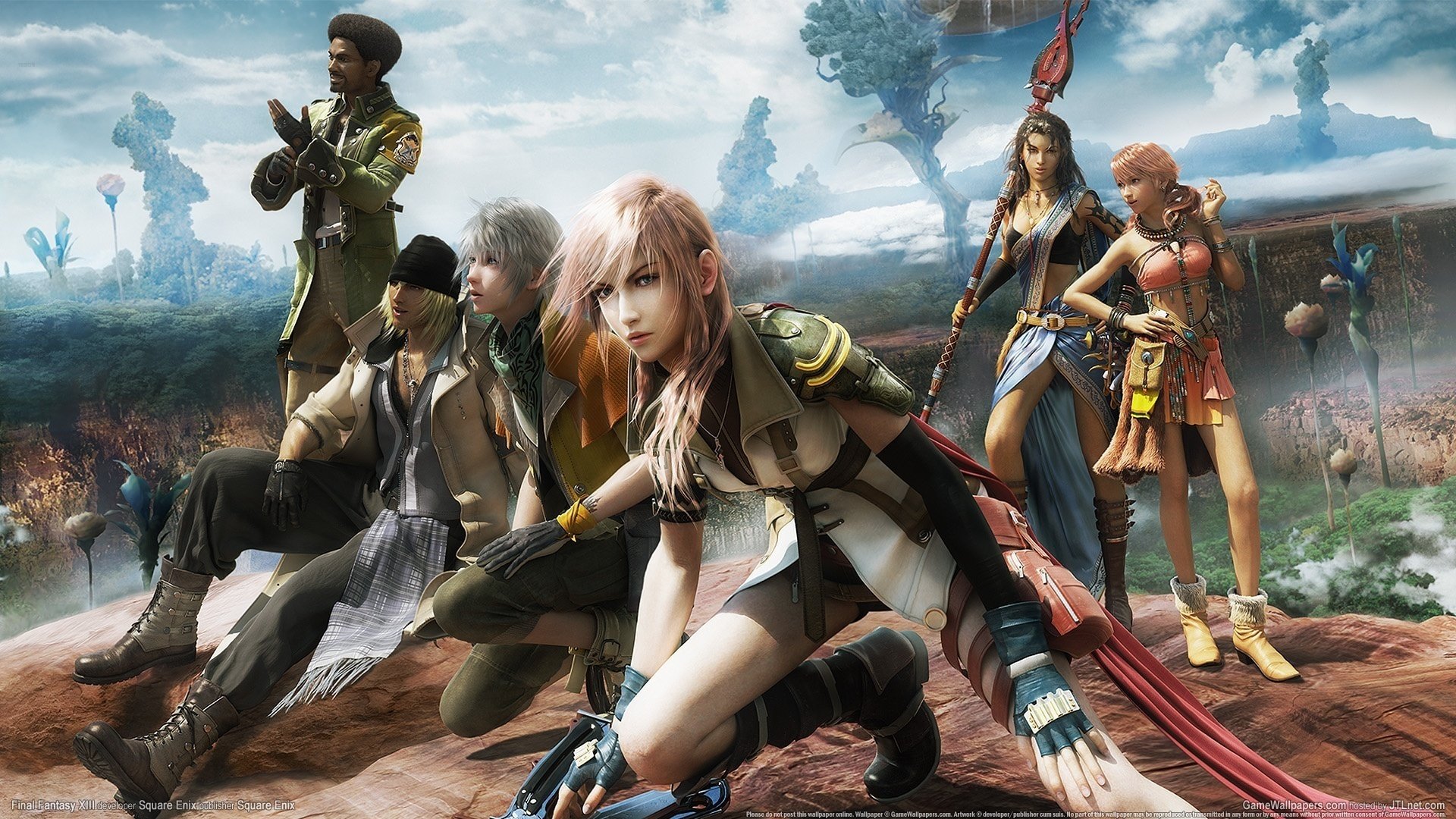 explosionen am himmel final fantasy xiii krieger freunde waffen zeichnungen anime frauen