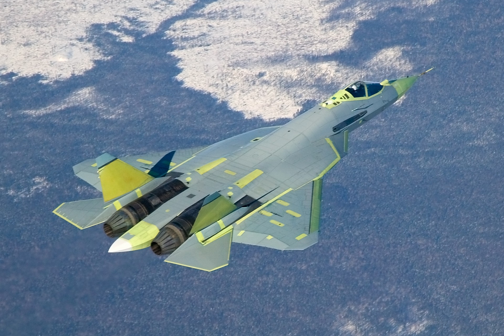 pak fa T-50 su stealth hidden