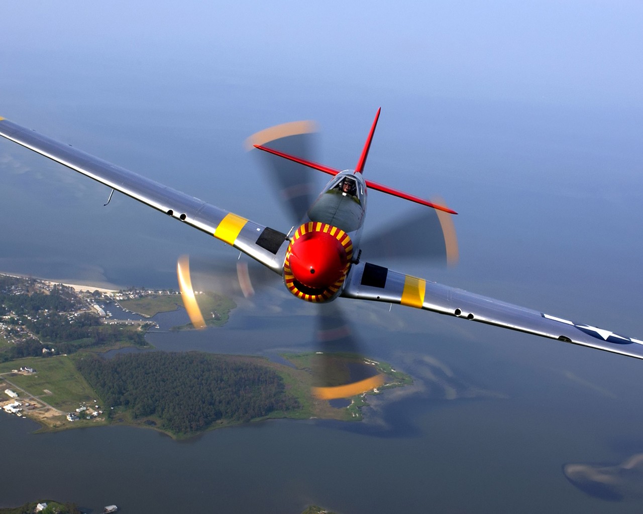 caccia aereo mustang