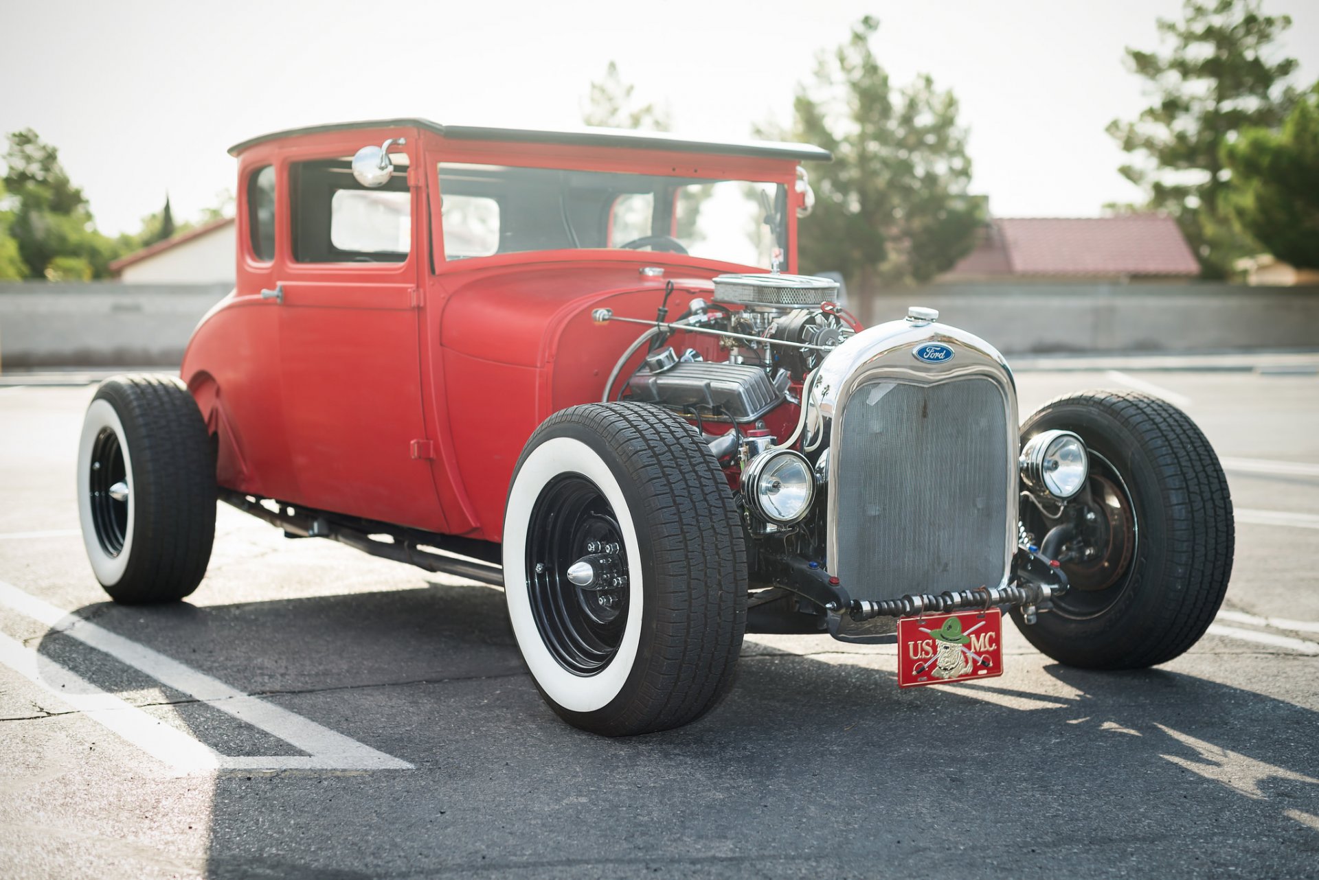 ford hot rod samochód klasyczny klasyczny retro