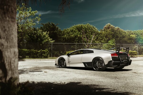 Supercar from lamborghini murcielago