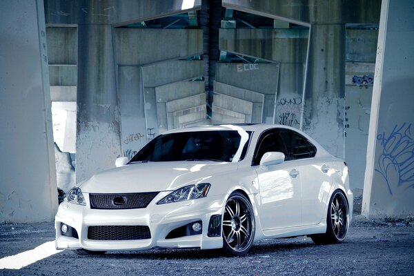 Lexus is e white new tuning