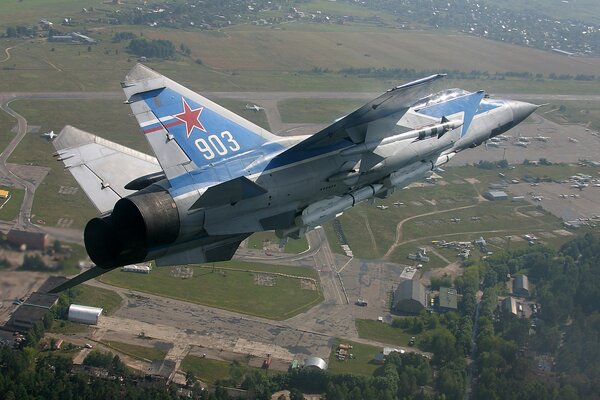 Impresionante giro de avión