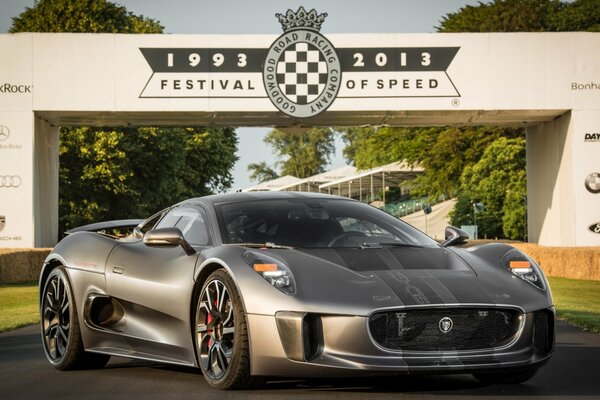 Super Car Jaguar beim Speed-Festival