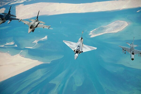 Exhibición de rayos en aviones