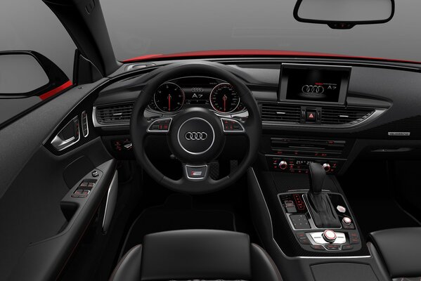 Clase del interior del coche de Audi A7