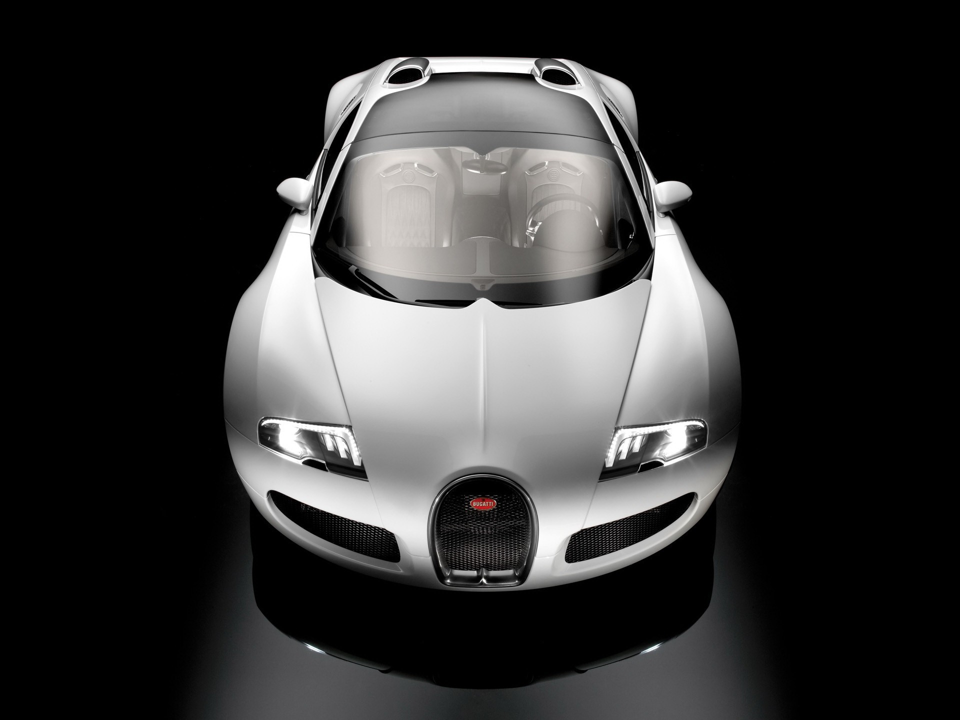 bugatti bianco nero