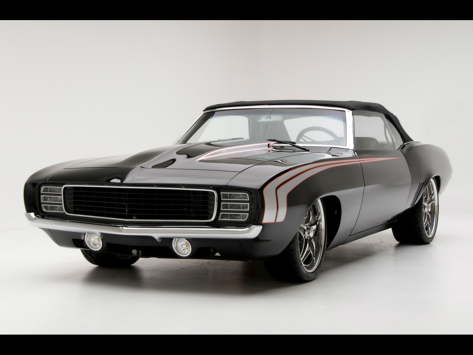 chevrolet camaro 1969 noir