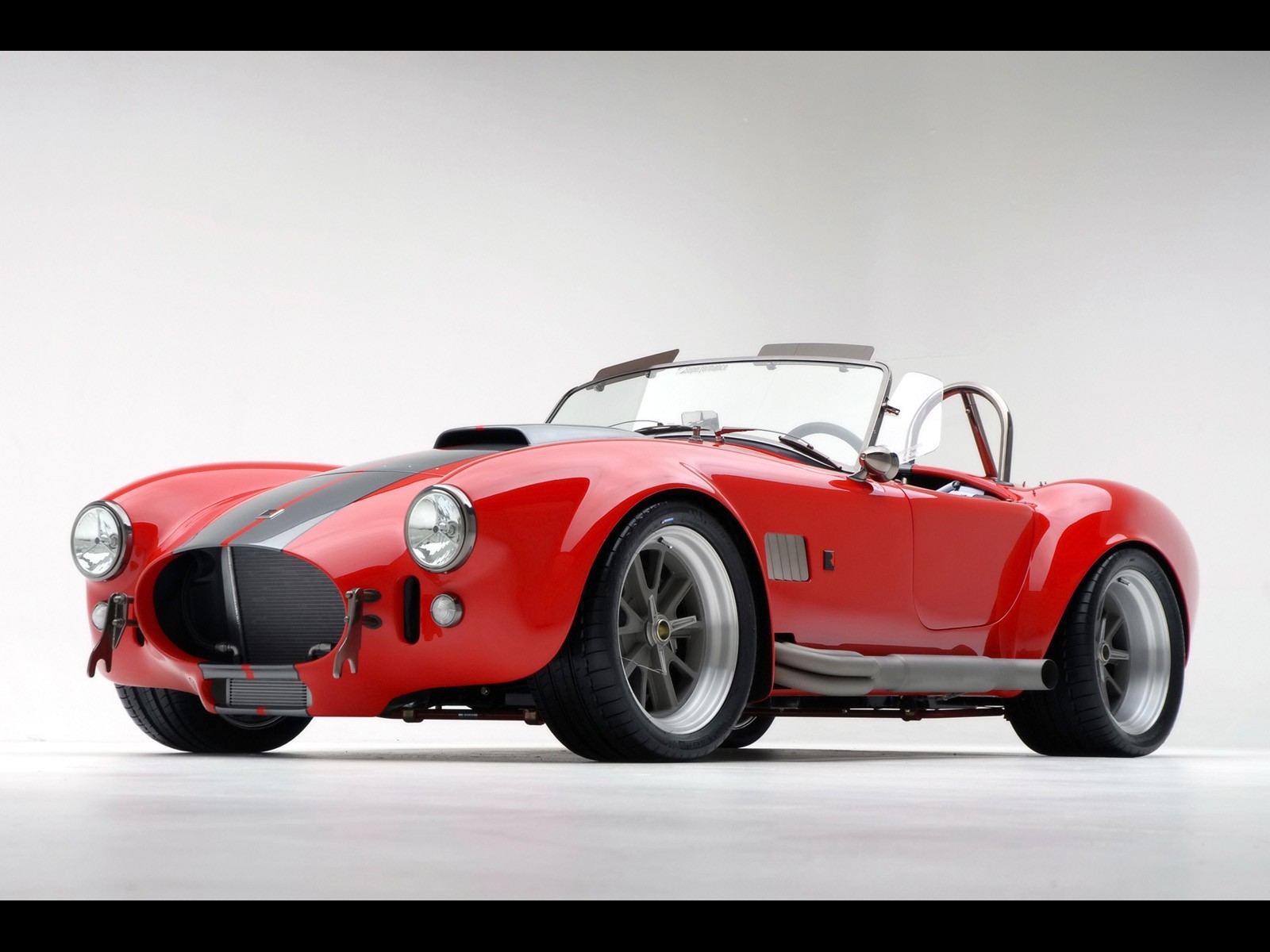 cobra red convertible