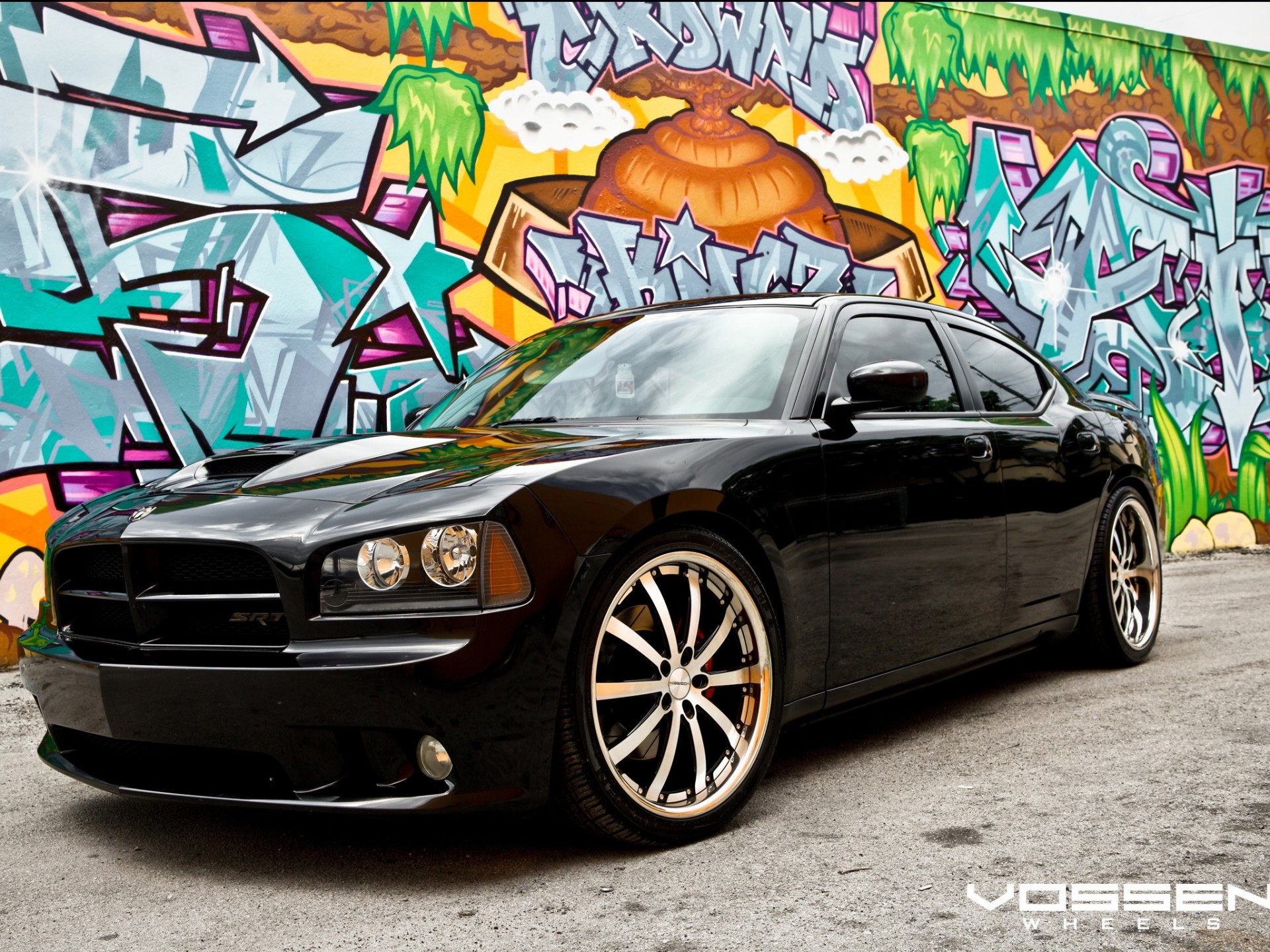 dodge esquivar graffiti ruedas