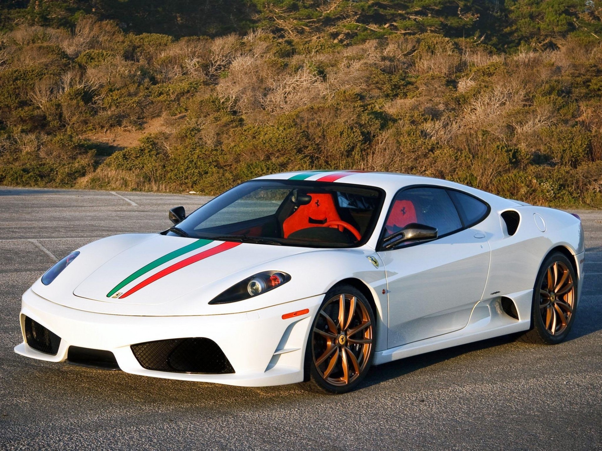 ferrari f430 blanc