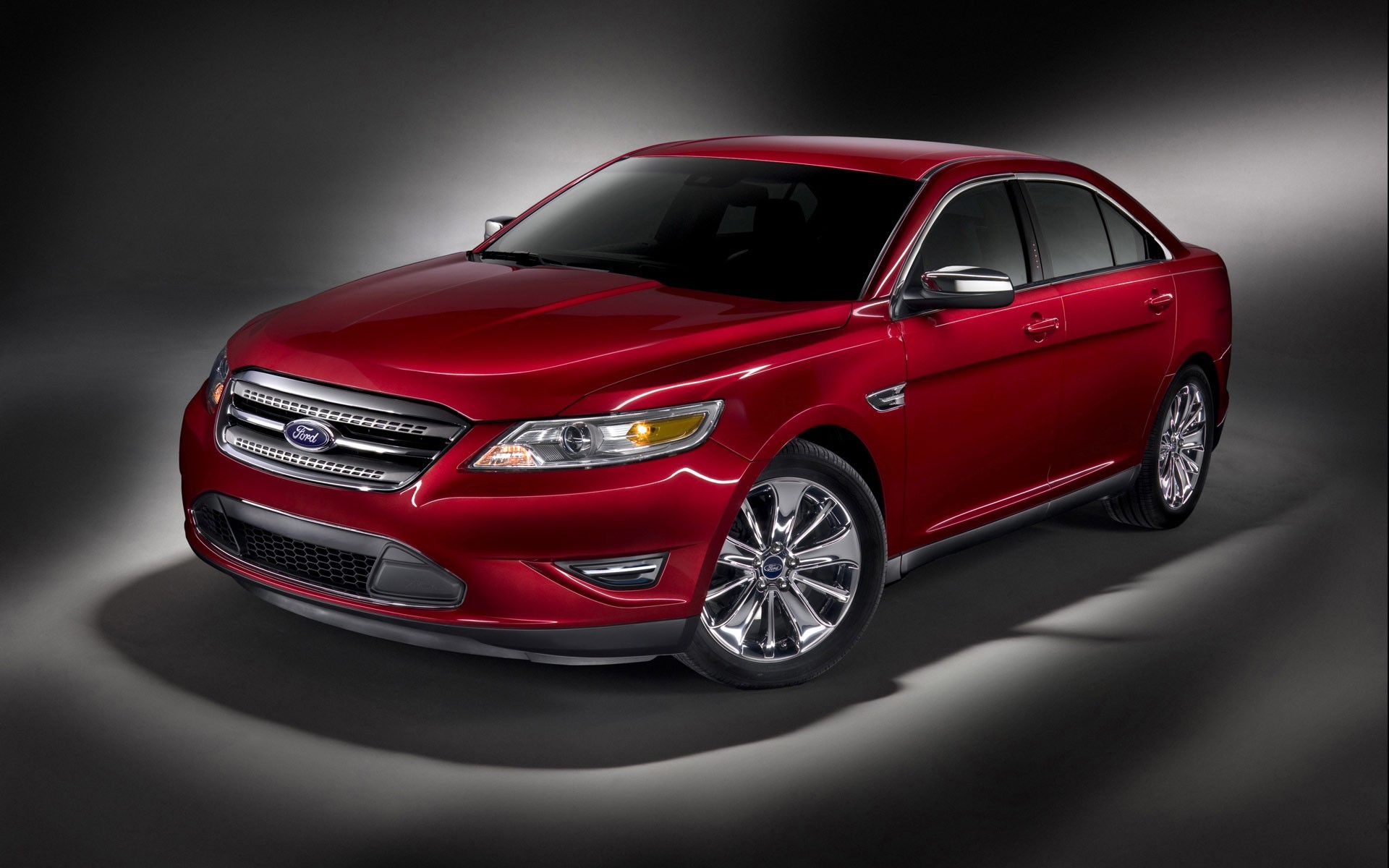 ford taurus red