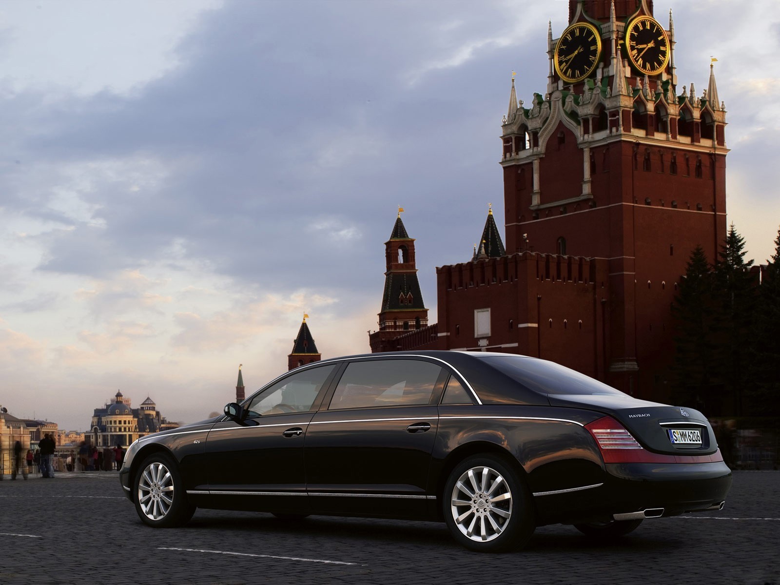 maybach 62 москва кремль