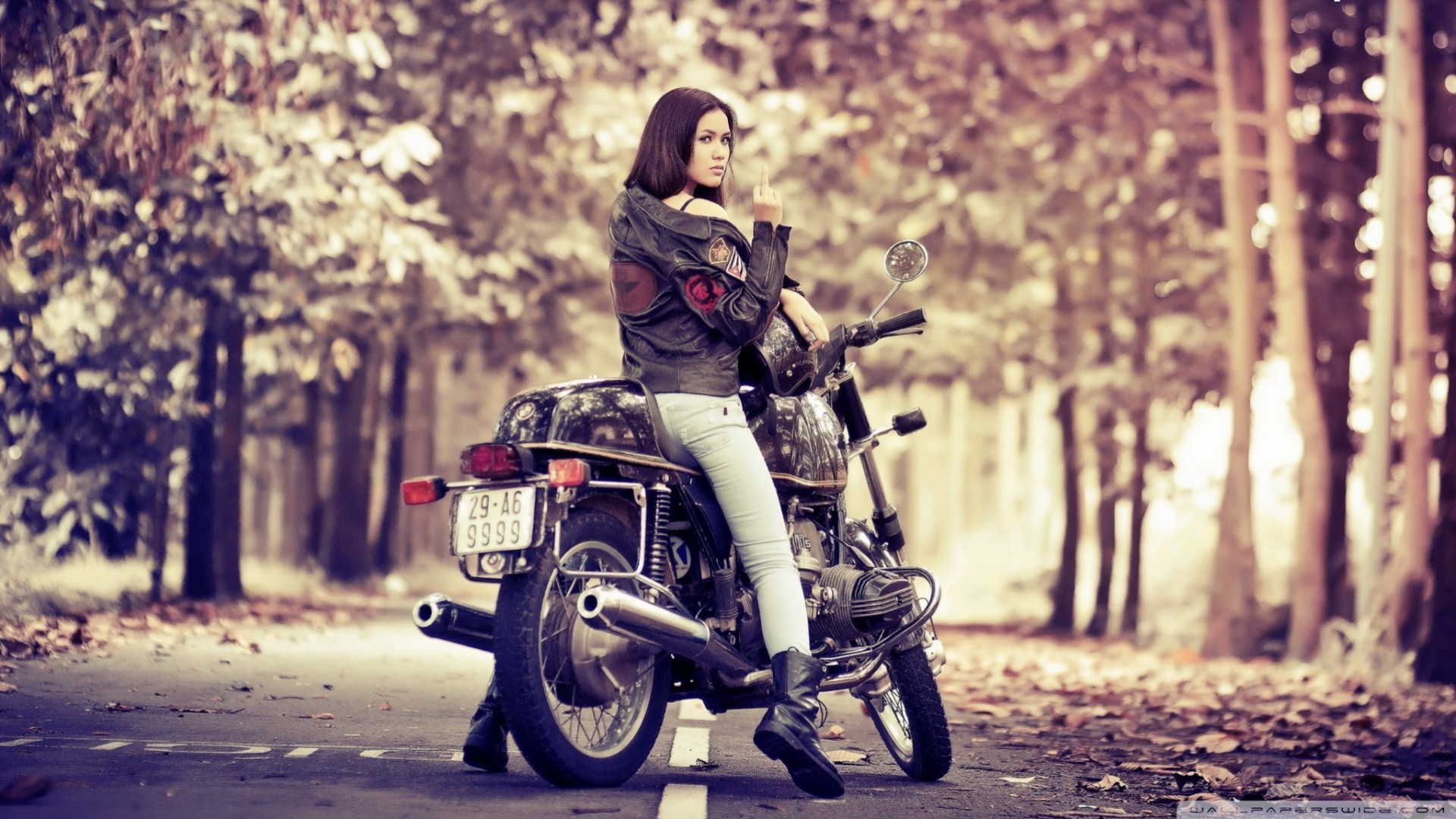 girls motorcycle