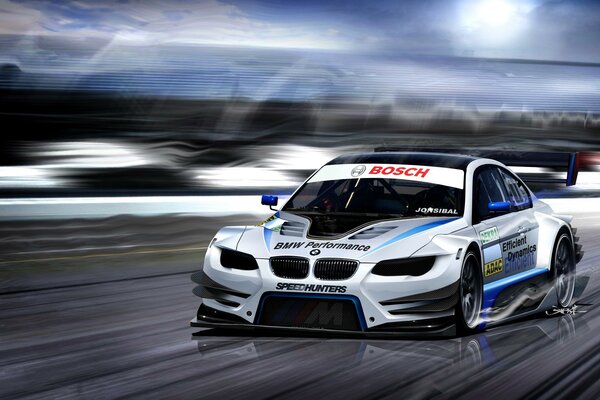 Sports BMW for track racing