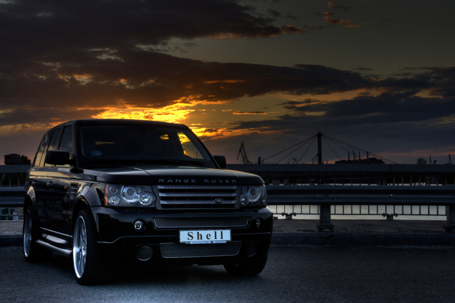 range rover shell ciel hdr paysage