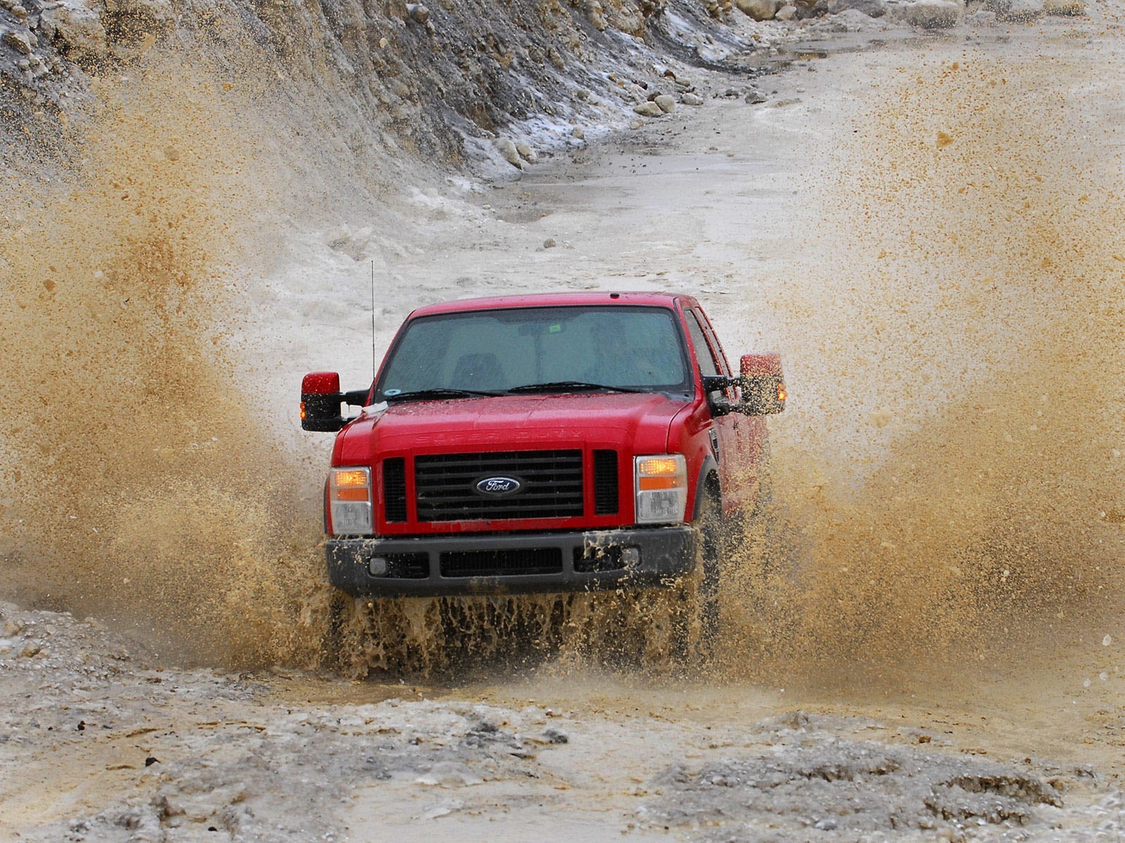 ford éclaboussures saleté pick-up