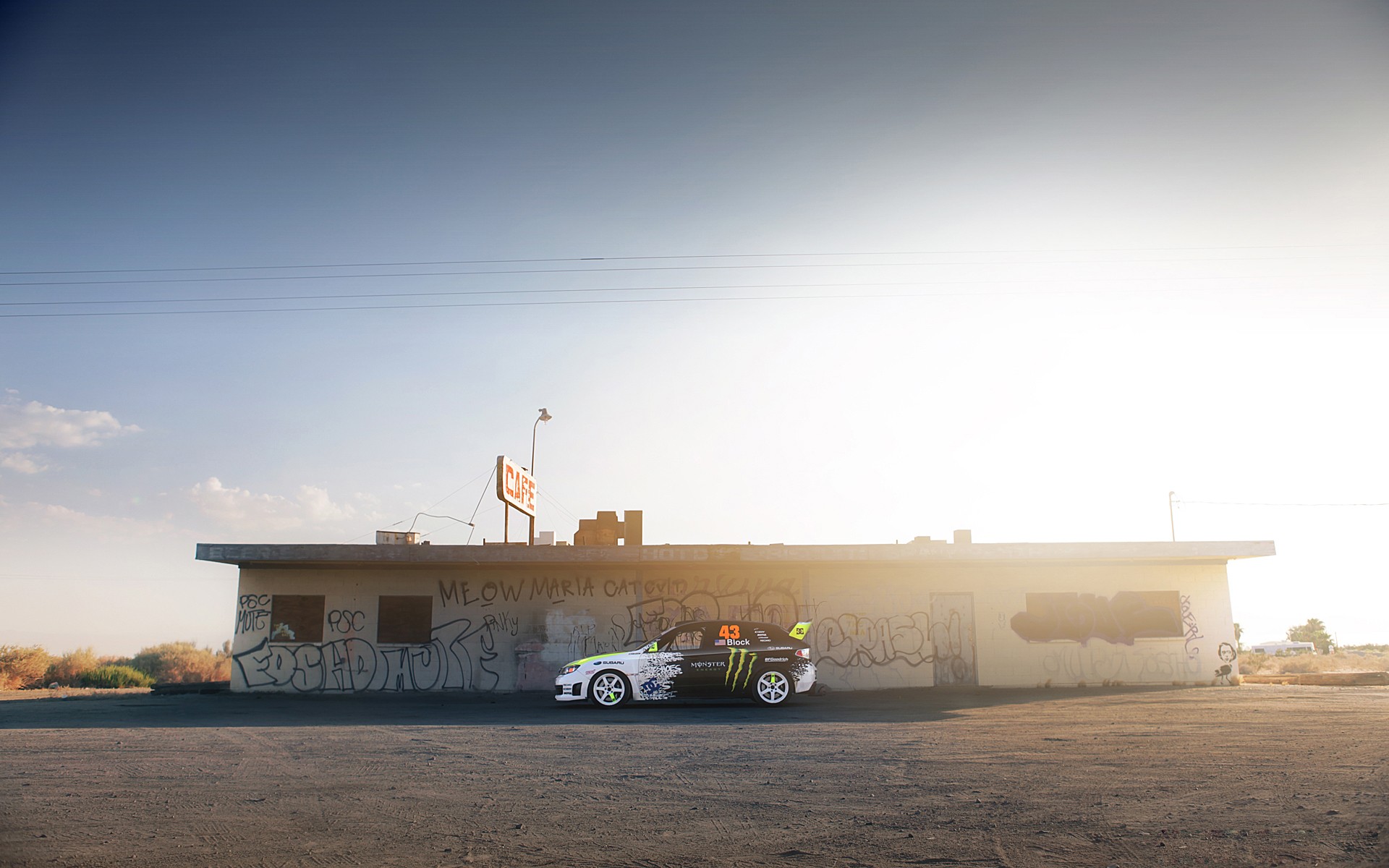 ken block subaru impreza grafite