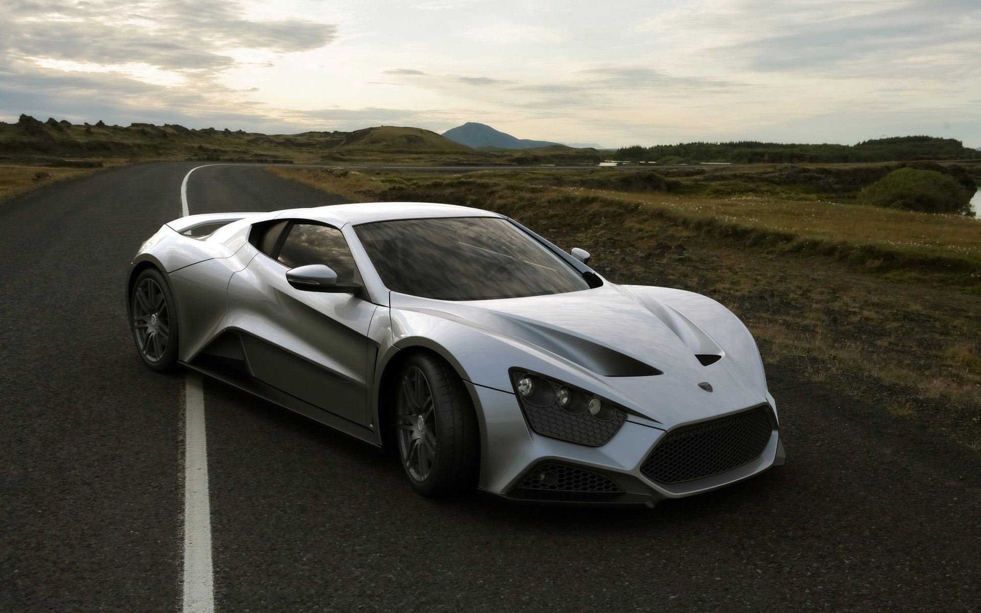 zenvo st1 carretera marcado