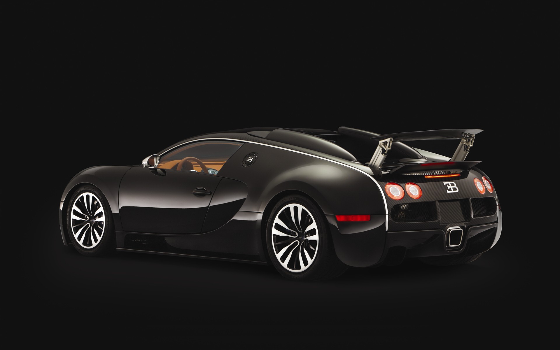 bugatti nero spoiler veyron