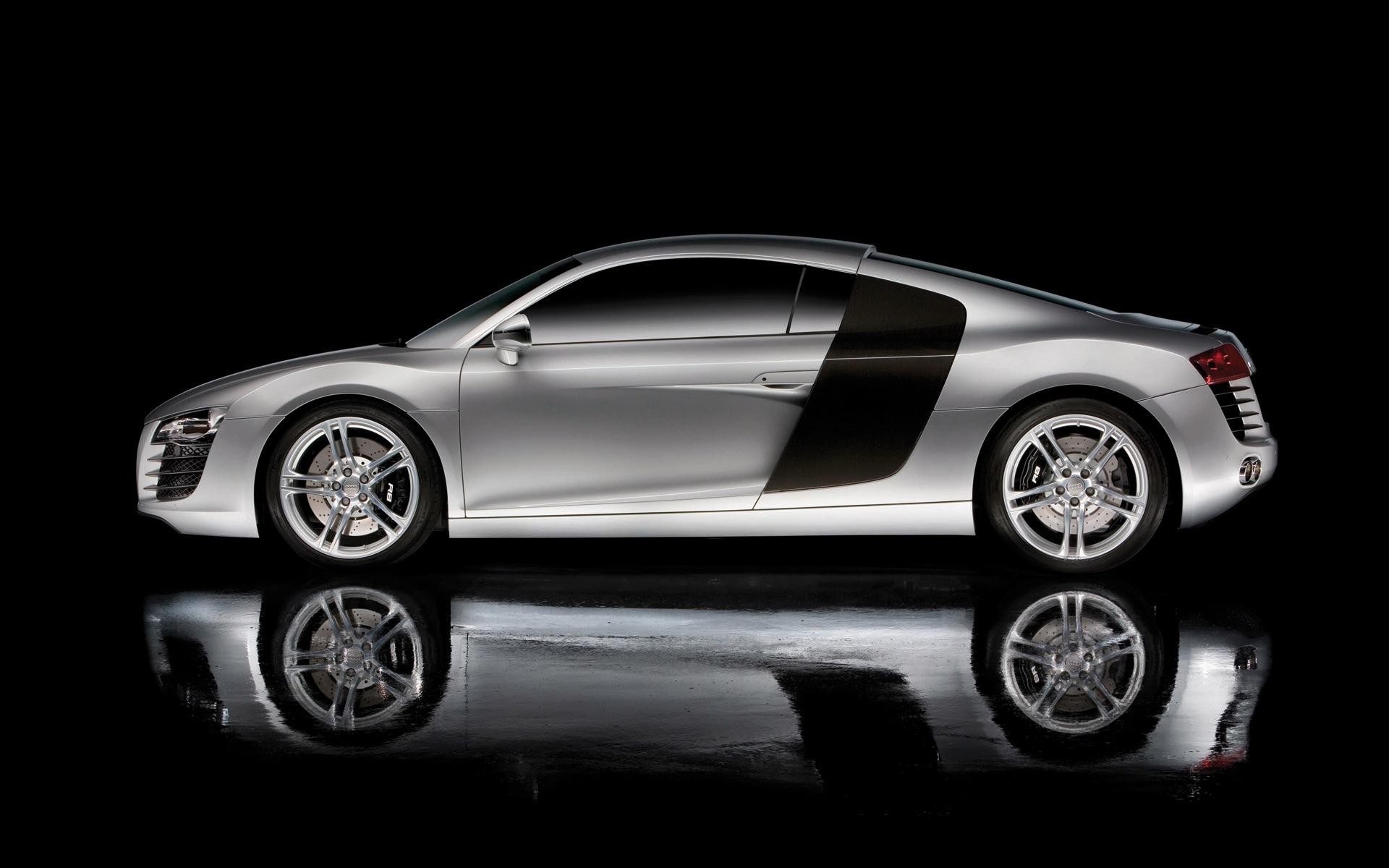 audi r8 reflexion seitlich