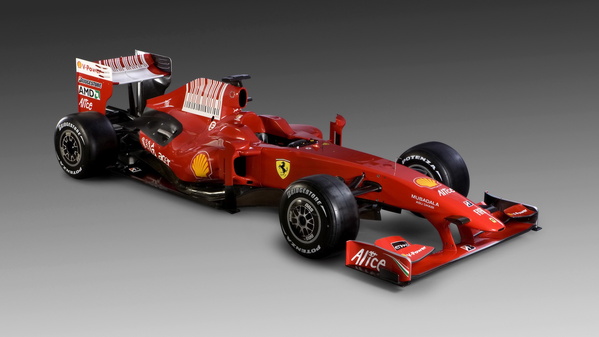 fórmula 1 ferrari f60 bólido