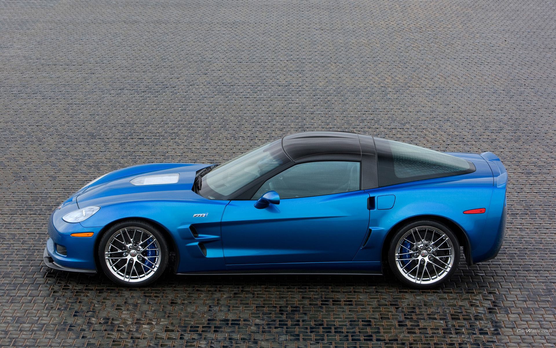 corvette zr1 bleu