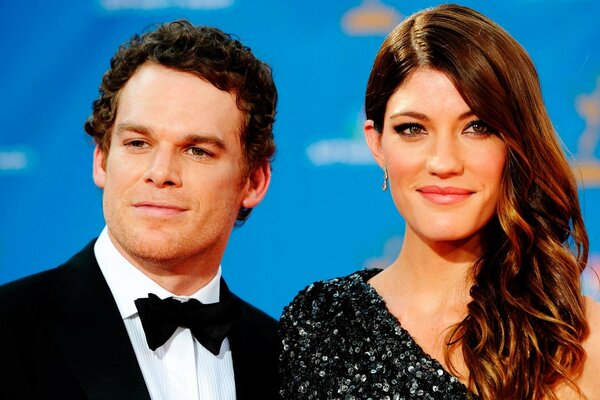 Berühmte Schauspieler: Michael hall und jennifer carpenter