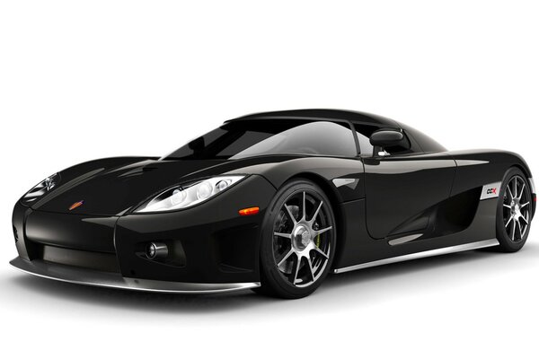 Koenigsegg ccx negro afinado