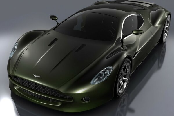 Aston martin amv10 Concept con brillo