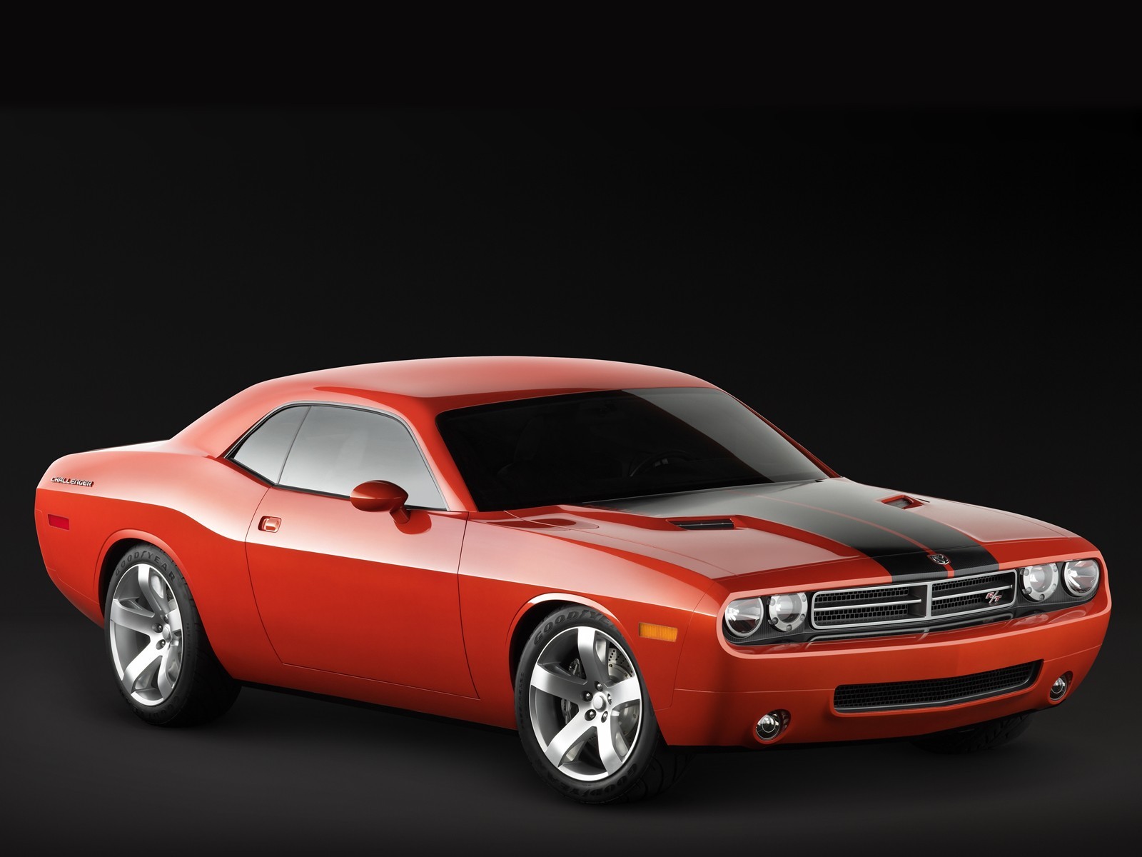 dodge challenger rouge éclat