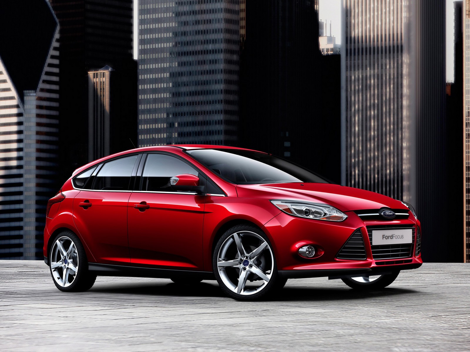 ford foco rojo