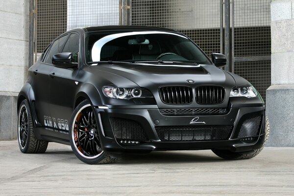 Bmw, x6, cars, topcar black